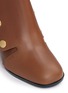 Detail View - Click To Enlarge - MULBERRY - 'Marylebone' press stud leather boots