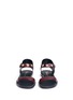 Front View - Click To Enlarge - MULBERRY - Press stud strap leather sandals