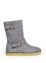 Main View - Click To Enlarge - STELLA MCCARTNEY - Faux-suede fur-lined boots