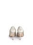 Back View - Click To Enlarge - JIMMY CHOO - 'Jasmine 85' interchangeable jewel buttons glitter pumps