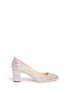 Main View - Click To Enlarge - JIMMY CHOO - 'Billie 65' speckled coarse glitter pumps