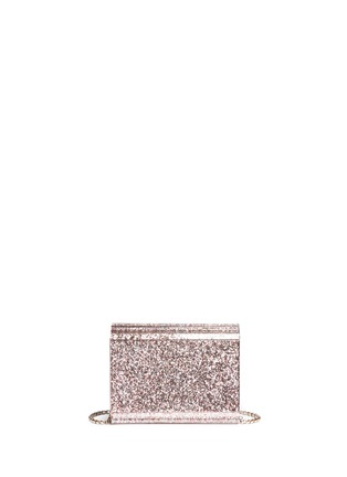 Detail View - Click To Enlarge - JIMMY CHOO - 'Candy' speckled glitter acrylic clutch bag