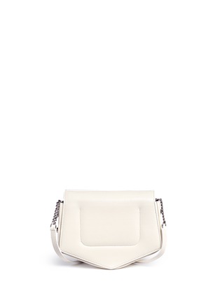 Detail View - Click To Enlarge - JIMMY CHOO - 'Arrow' chevron leather crossbody bag