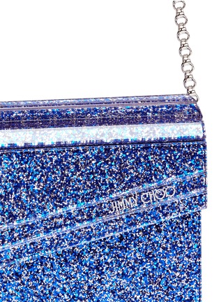  - JIMMY CHOO - 'Candy' glitter acrylic clutch