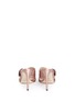 Back View - Click To Enlarge - JIMMY CHOO - 'Keely 100' knot bow satin mules