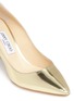 Detail View - Click To Enlarge - JIMMY CHOO - 'Romy 85' mirror leather pumps