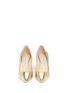 Front View - Click To Enlarge - JIMMY CHOO - 'Romy 85' mirror leather pumps