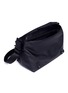  - LANVIN - Leather flap messenger bag