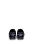 Back View - Click To Enlarge - LANVIN - Leather trim suede sneakers