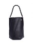 Detail View - Click To Enlarge - PROENZA SCHOULER - 'Hex' large whipstitch python leather bucket bag