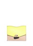 Main View - Click To Enlarge - PROENZA SCHOULER - 'Curl' medium colourblock leather flap clutch