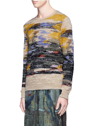 Front View - Click To Enlarge - DRIES VAN NOTEN - Tapestry intarsia sweater