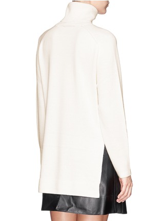 Back View - Click To Enlarge - 3.1 PHILLIP LIM - Angora front wool sweater