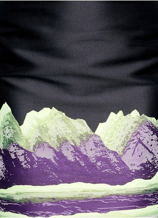 Detail View - Click To Enlarge - ALEXANDER WANG - Mountain jacquard pencil skirt