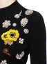 Detail View - Click To Enlarge - ALEXANDER MCQUEEN - Glass crystal embellished cashmere sweater