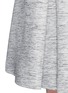 Detail View - Click To Enlarge - ALEXANDER MCQUEEN - Inverted box pleat tweed flare skirt