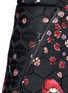 Detail View - Click To Enlarge - GIAMBA - Ladybug print honeycomb brocade shorts
