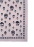 Detail View - Click To Enlarge - ALEXANDER MCQUEEN - Sprayed skull cashmere-silk scarf