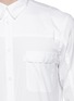 Detail View - Click To Enlarge - HELMUT LANG - Front yoke cotton poplin shirt