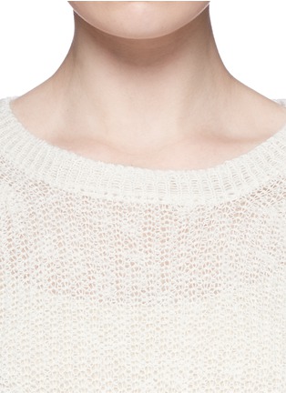 Detail View - Click To Enlarge - ACNE STUDIOS - 'Bernike' mohair blend sweater 