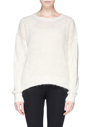 Main View - Click To Enlarge - ACNE STUDIOS - 'Bernike' mohair blend sweater 