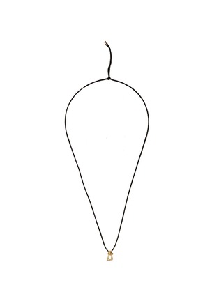 Main View - Click To Enlarge - FRED - 'Force 10' diamond 18k yellow gold small pendant necklace