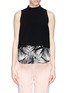 Main View - Click To Enlarge - ELIZABETH AND JAMES - 'Tashi' palm tree print layer top
