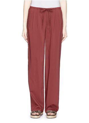 Main View - Click To Enlarge - THEORY - 'Tavimmy' virgin wool blend pants