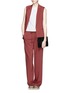 Figure View - Click To Enlarge - THEORY - 'Tavimmy' virgin wool blend pants