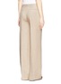 Back View - Click To Enlarge - THEORY - 'Grinetta' linen burlap pants