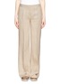 Main View - Click To Enlarge - THEORY - 'Grinetta' linen burlap pants