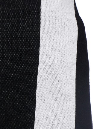 Detail View - Click To Enlarge - THEORY - 'Efersten' combo stripe knit pencil skirt