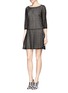 Figure View - Click To Enlarge - SEE BY CHLOÉ - Eyelet lace drop waist dress