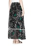 Back View - Click To Enlarge - SEE BY CHLOÉ - Windflower print slub linen maxi skirt