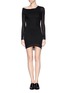 Main View - Click To Enlarge - HELMUT LANG - Ruched waist modal-jersey dress