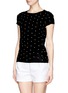 Front View - Click To Enlarge - ALICE & OLIVIA - 'Robin' pearl embellished sweater