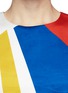 Detail View - Click To Enlarge - ALICE & OLIVIA - 'Giana' graphic colourblock layer tank top
