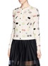 Front View - Click To Enlarge - ALICE & OLIVIA - 'Stacey's Must Have' embellished cardigan