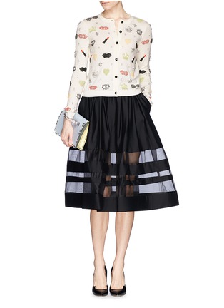 Figure View - Click To Enlarge - ALICE & OLIVIA - 'Stacey's Must Have' embellished cardigan