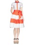 Detail View - Click To Enlarge - ALICE & OLIVIA - 'Mary' stripe poplin shirt dress