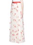 Front View - Click To Enlarge - ALICE & OLIVIA - 'Adair' wildflower tulle maxi skirt