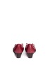 Back View - Click To Enlarge - COLE HAAN - Air Tali patent leather wedge pumps