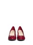 Figure View - Click To Enlarge - COLE HAAN - Air Tali patent leather wedge pumps