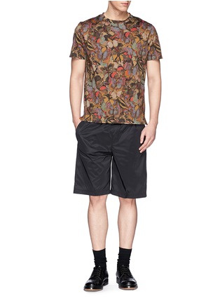 Figure View - Click To Enlarge - VALENTINO GARAVANI - Camubutterfly' print T-shirt