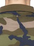 Detail View - Click To Enlarge - VALENTINO GARAVANI - Camouflage cotton piqué polo shirt