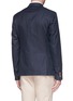 Back View - Click To Enlarge - VALENTINO GARAVANI - Cotton twill blazer