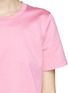 Detail View - Click To Enlarge - VALENTINO GARAVANI - 'Rockstud' double layer jersey T-shirt