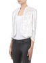 Front View - Click To Enlarge - ALICE & OLIVIA - Wheeler sequined jacket