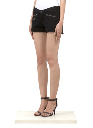 Front View - Click To Enlarge - RAG & BONE - Cut-off denim shorts
