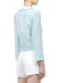 Back View - Click To Enlarge - ALICE & OLIVIA - Kidman tweed jacket